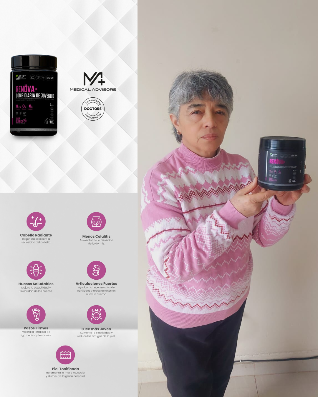 RENÖVA+ Colágeno con Resveratrol